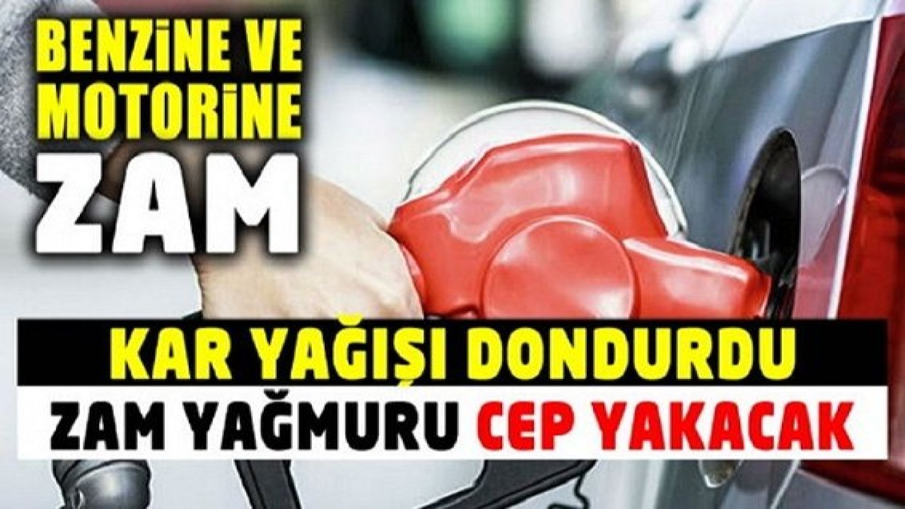 Son Dakika: Zam yağmuru durmuyor! Gaziantep'te Benzine ve motorine zam yapıldı!