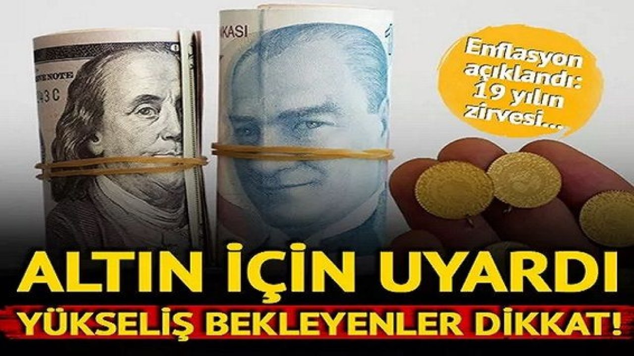 Son dakika: Altını Olanlar Dikkat! Enflasyon verisi sonrası dolar ve altın fiyatlarının ilk tepkisi...