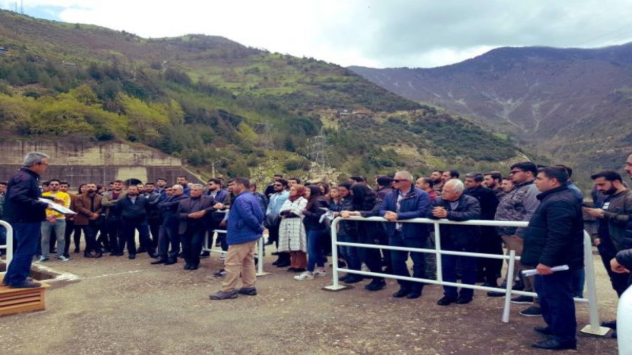 Geleceğin Mühendisleri Sır Barajı ve Hidroelektrik Enerji Santralinde