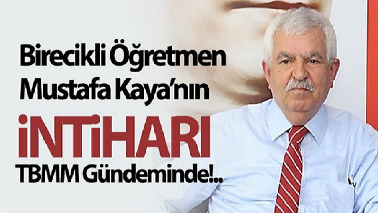 Öğretmenin İntiharı Meclis gündeminde Konuşuldu