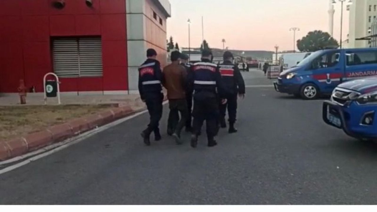 Gaziantep'te Jandarma,bağ evinden hırsızlık yapan şahısları suçüstü yakaladı