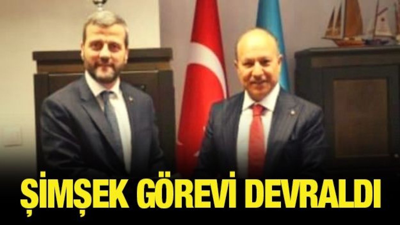 Şimşek Görevi Devraldı