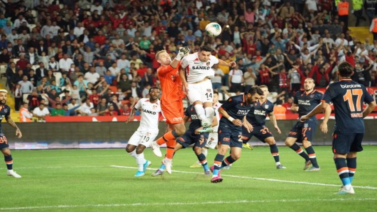 Gaziantep FK, Başakşehir'e takıldı 1-2