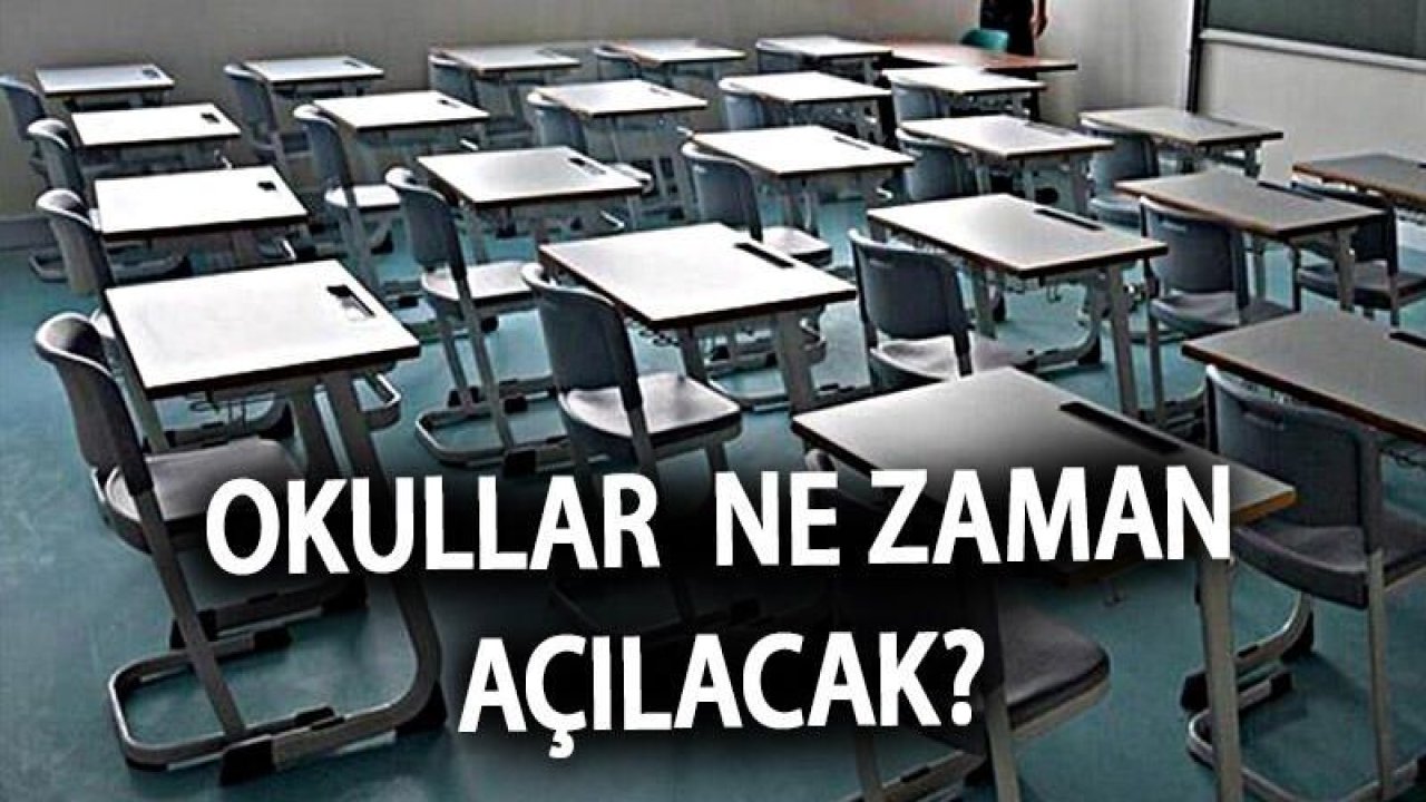 Pazartesi günü okullar açılacak mı? Okullar ne zaman açılacak 2020?