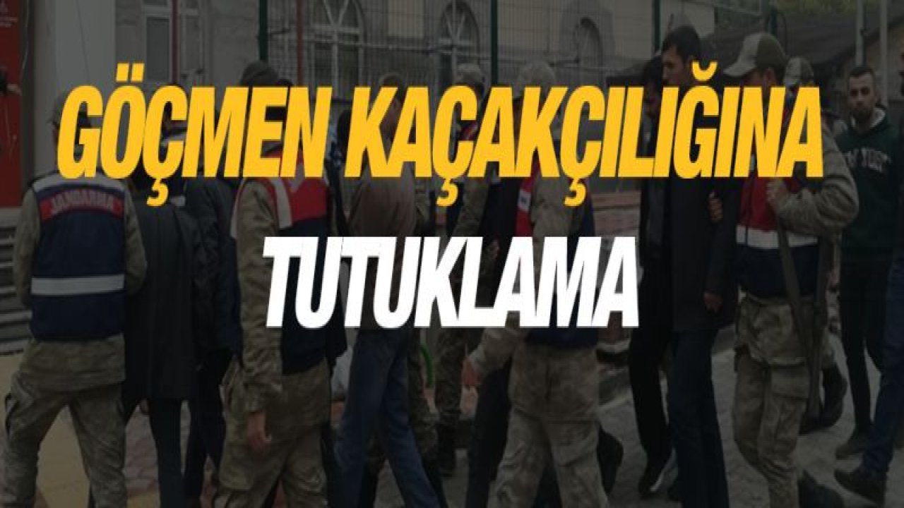 Göçmen kaçakçılığına tutuklama