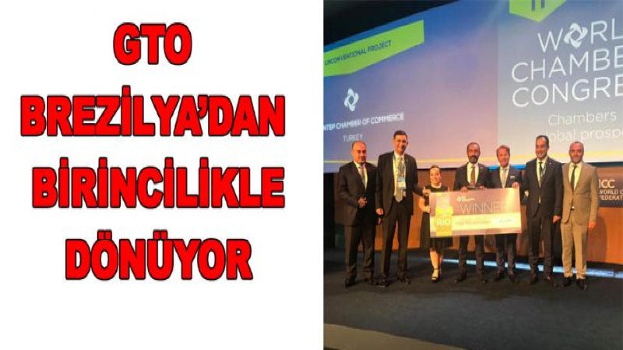 BREZİLYA'DAN BİRİNCİLİKLE DÖNÜYORLAR