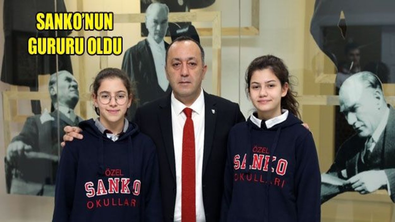 SANKO Okulları yüzücüsü 3 Türkiye birinciliği kazandı