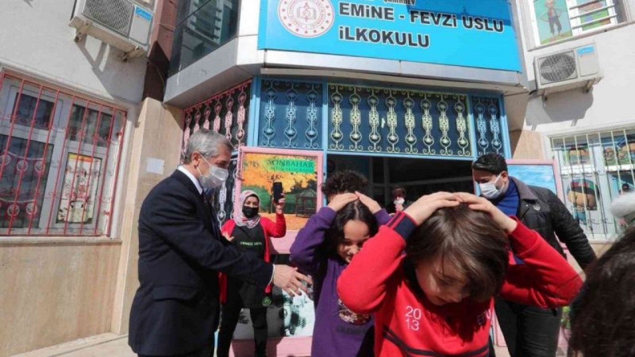 Video Haber: Tahmazoğlu deprem tatbikatına katıldı