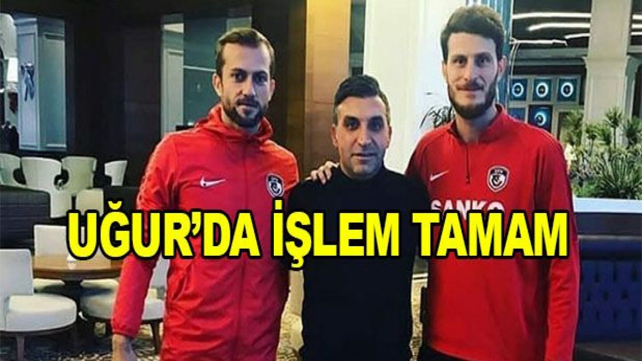 Uğur Arslan'da işlem tamam