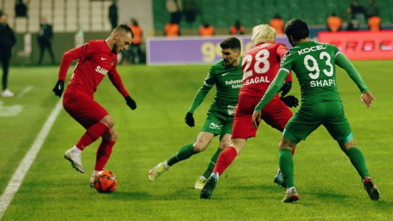 Gaziantep FK deplasmanda kayıp