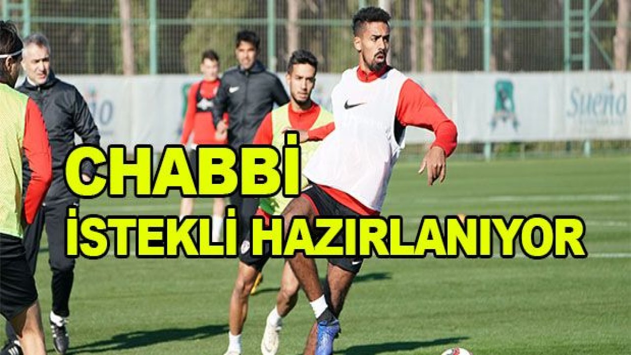 Seifedin Chabbi istekli hazırlanıyor