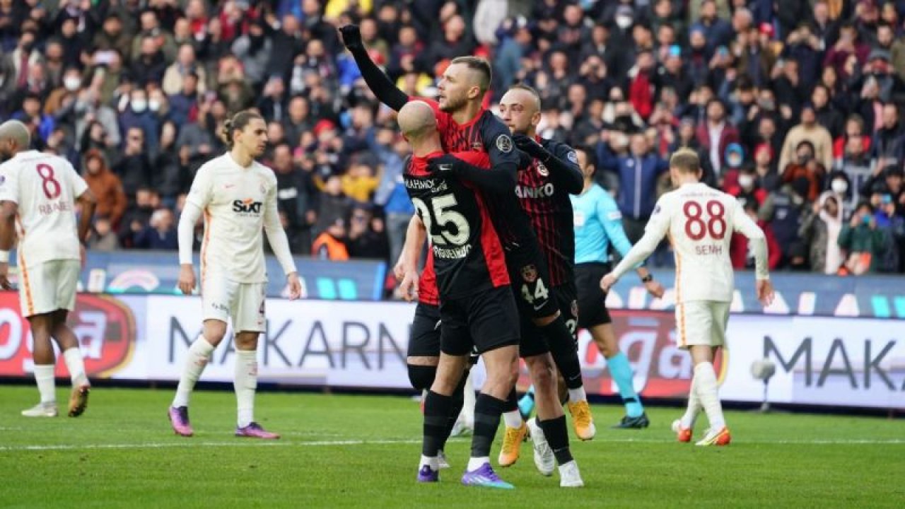 Gaziantep FK'dan muhteşem geri dönüş 3-1