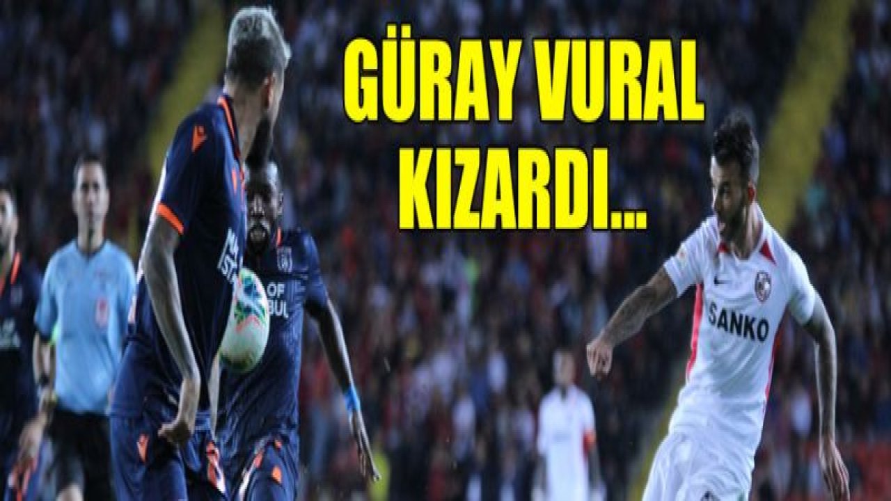 Güray Vural kırmızı kart gördü