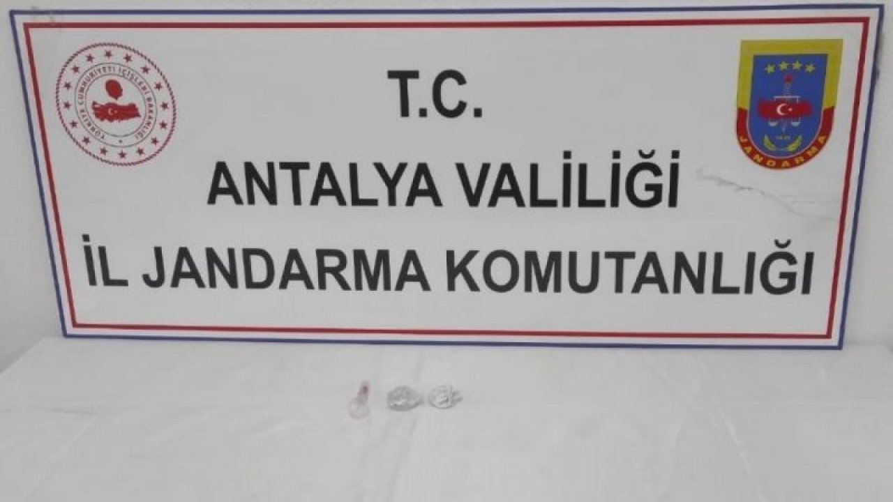 Piyasaya sürmek için Gaziantep’ten getirdiği uyuşturucular ile yakayı ele verdi