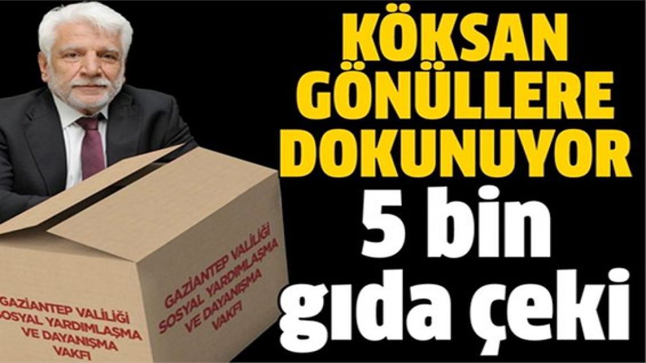 Köksan Holding gönüllere dokunuyor