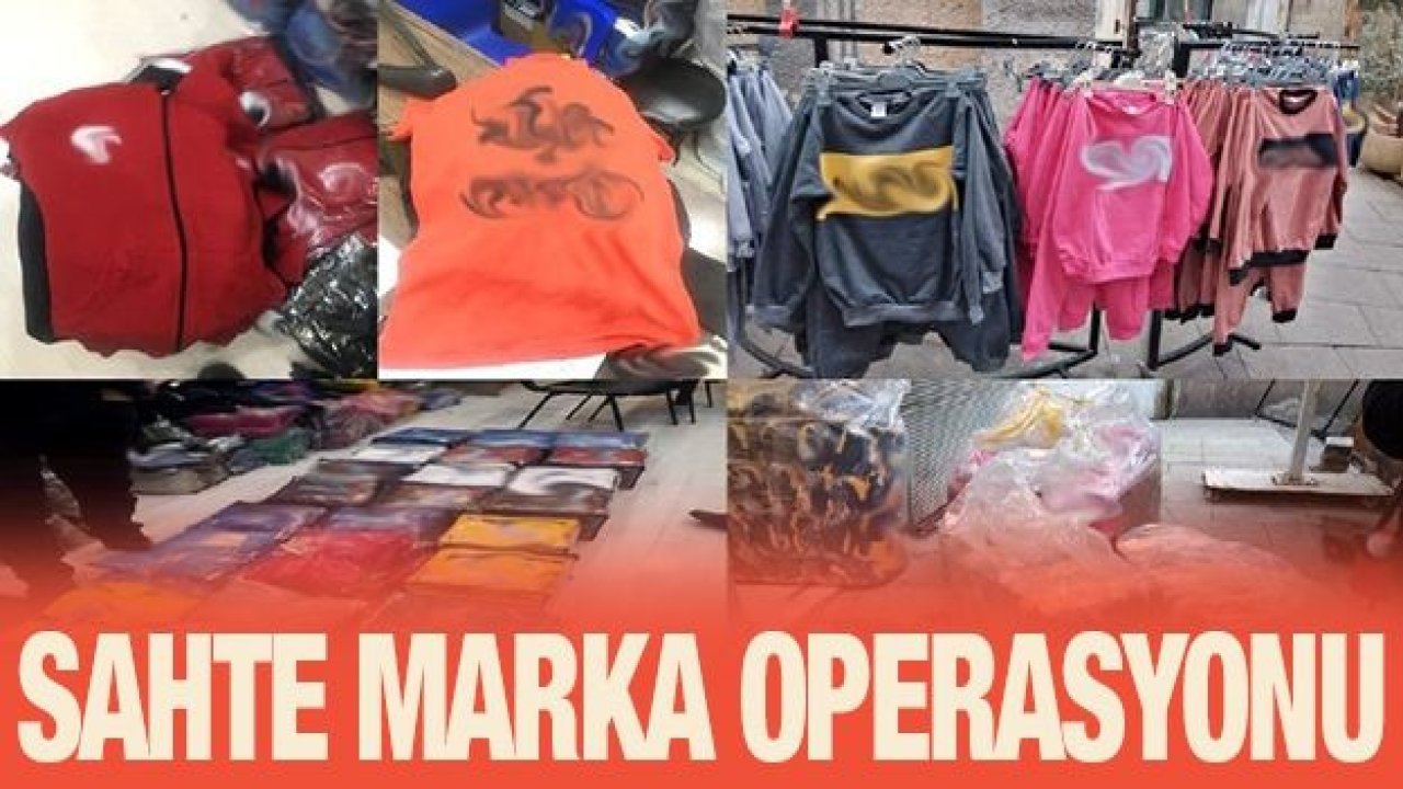 Sahte marka operasyonu