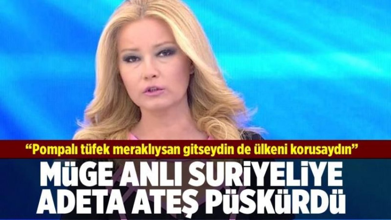 Suriyeli vatandaşın evinde ruhsatsız pompalı tüfek bulunması Müge Anlı'yı adeta çıldırttı....Müge Anlı'dan Suriyeliye yerin dibine sokan gibi sözler!