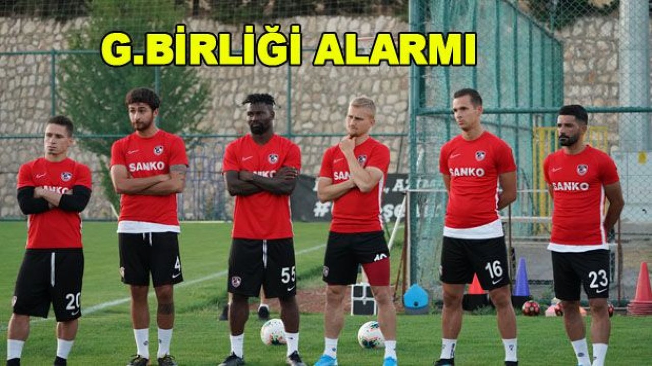 Gençlerbirliği alarmı verildi