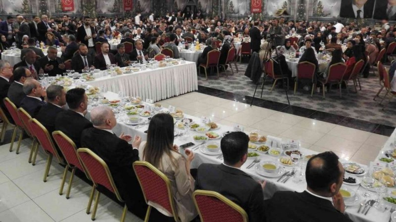 MHP Gaziantep il teşkilatı iftarda buluştu