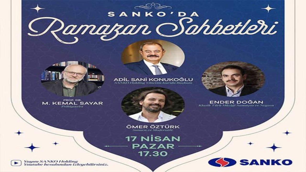 Sanko’da Ramazan sohbetleri