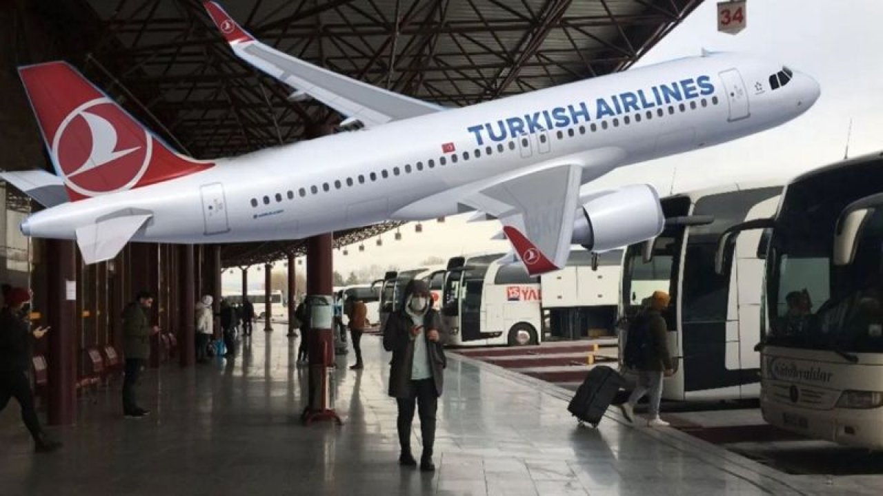 Gaziantep şehirler arası otobüs fiyatlarının 'TEK RAKİBİ' Türk Hava Yolları! Otobüs Fiyatları Uçak Fiyatlarını Geçti! Bakın Gaziantep Yeni Otobüs ve Uçak Seyahati Fiyatları!