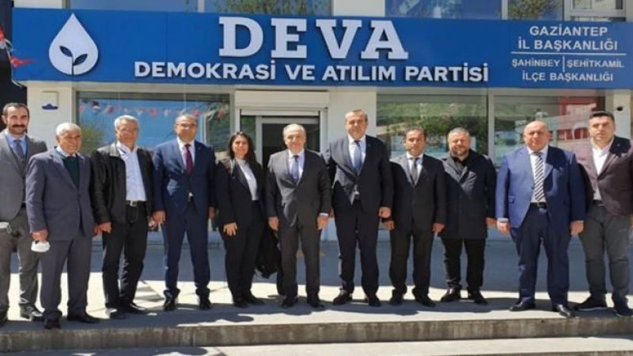 DEVA Partili Mustafa Yeneroğlu Gazianteplilerle buluştu…