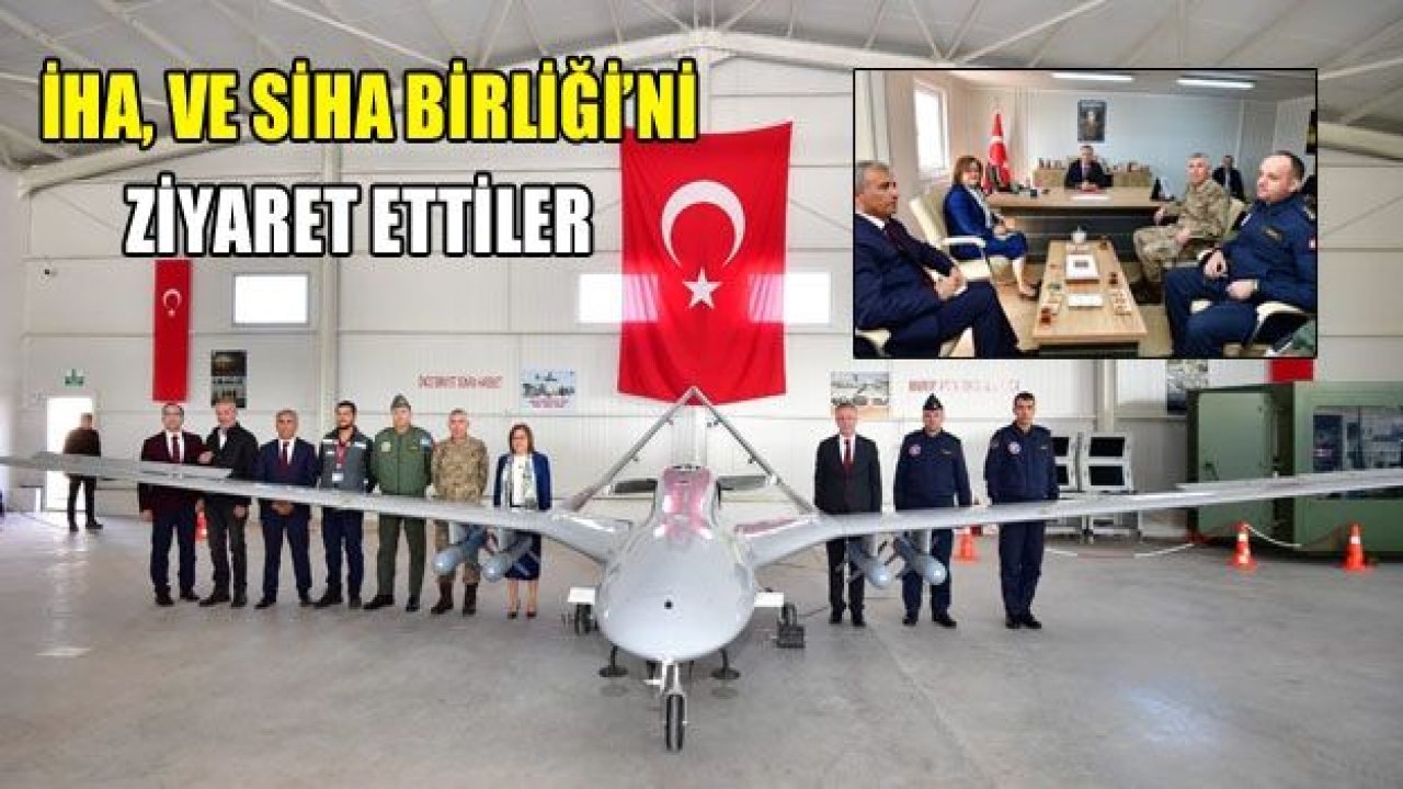 Gül ve Şahin’den İHA ve SİHA birliğine ziyaret