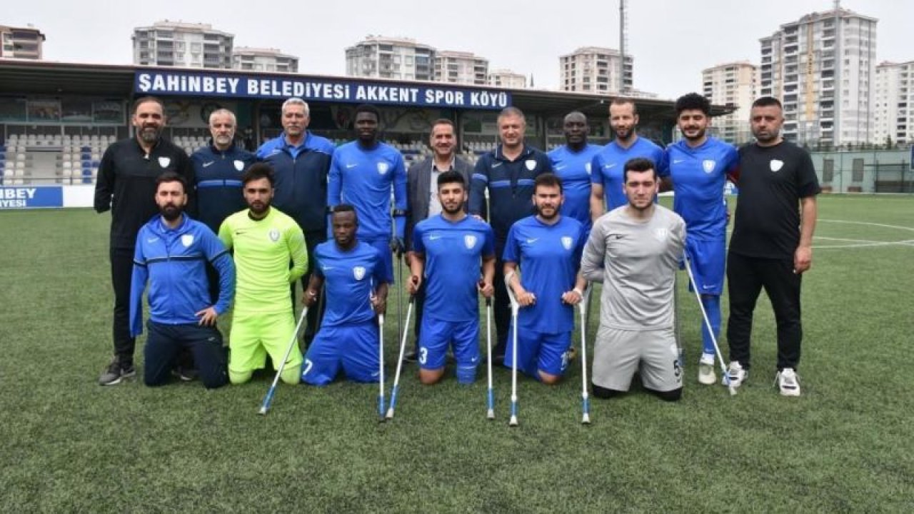 Şahinbey Ampute kendi evinde çok farklı: 15-0