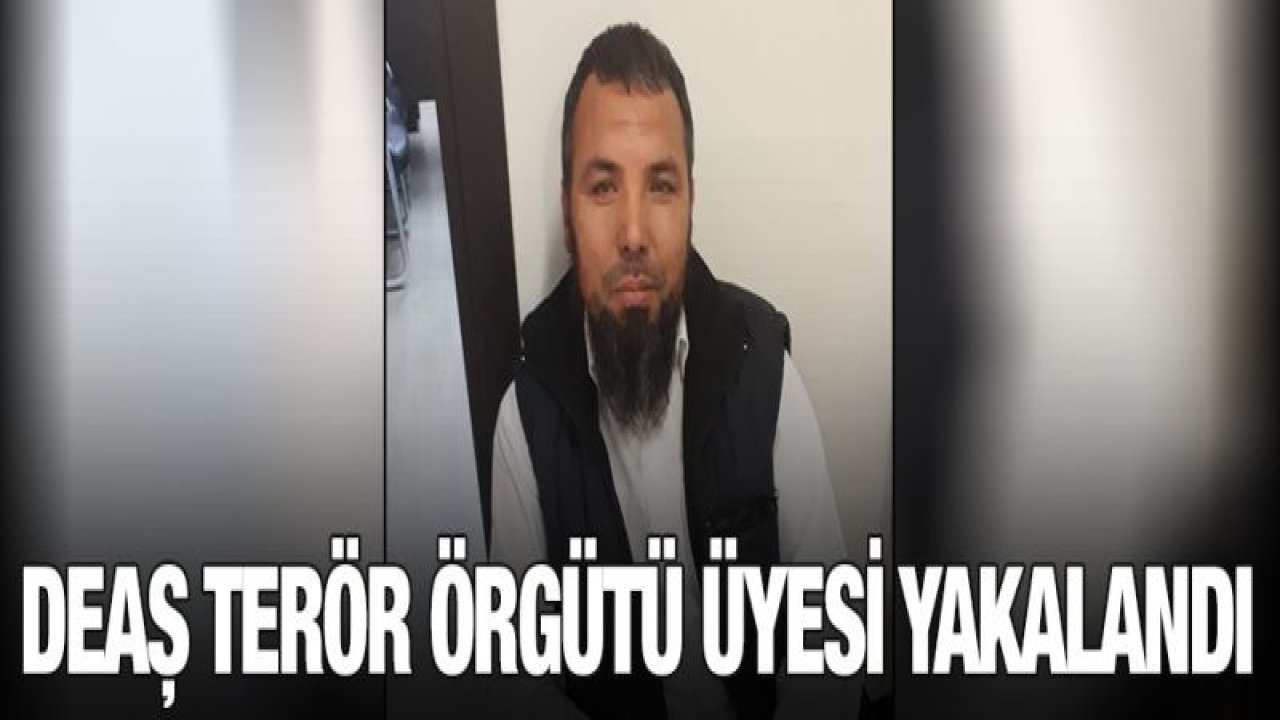 DEAŞ terör örgütü üyesi yakalandı