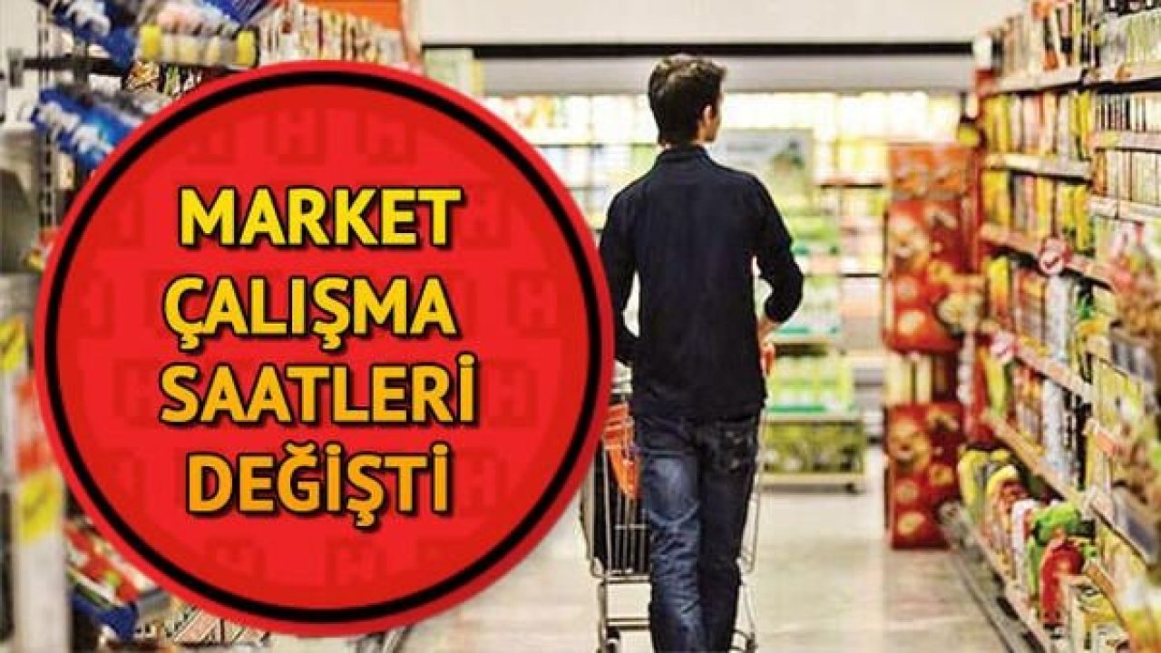 Marketler ve toplu taşımaya yeni düzenleme