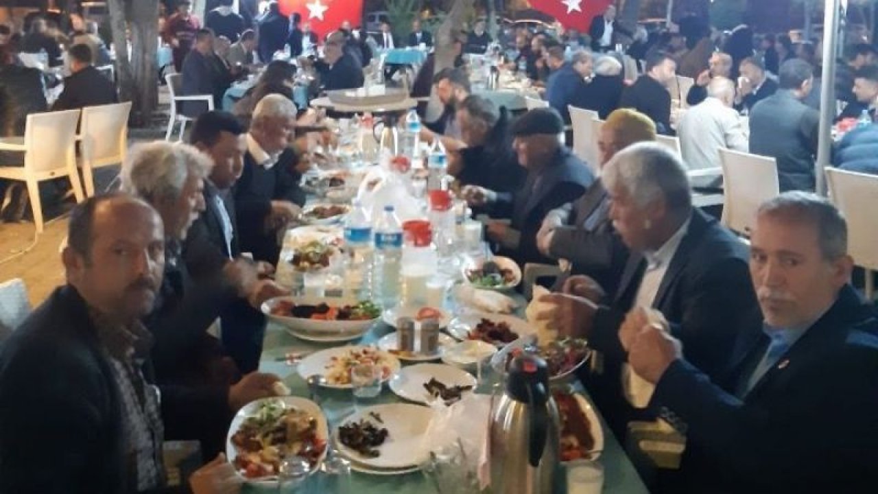 Şehitkamil Yaş Meyve Derneğinden iftar yemeği!