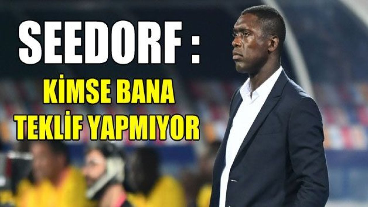 Clarence Seedorf: “Kimse bana teklif yapmıyor”