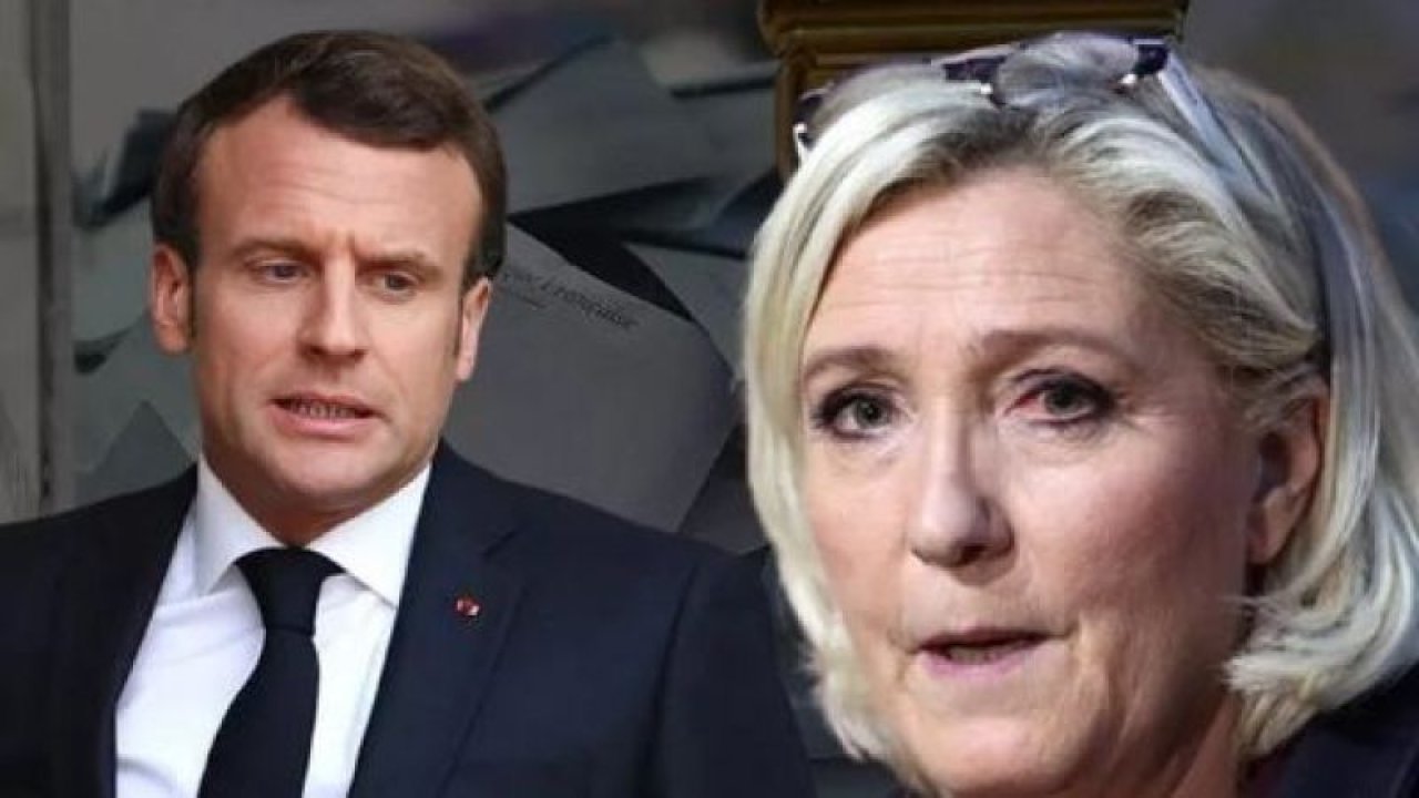 Son dakika: Fransa'da Cumhurbaşkanı Macron' seçildi.  Marine Le Pen  'MÜCADELE DEVAM EDECEK' ) (marine le pen 'le combat va continuer') Rakibi aşırı sağcı Marine Le Pen yüzde 41,8'de  kaldı