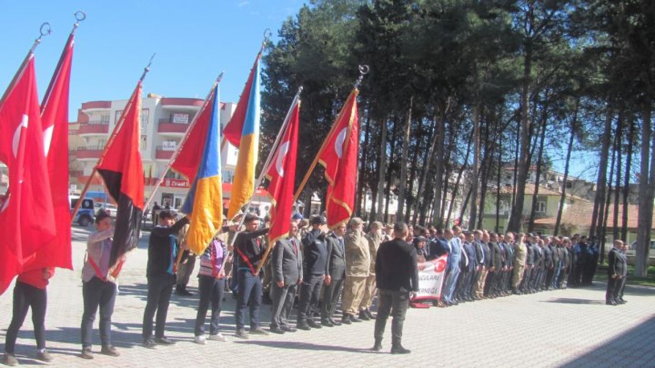 Çanakkale şehitleri Araban'da törenle anıldı