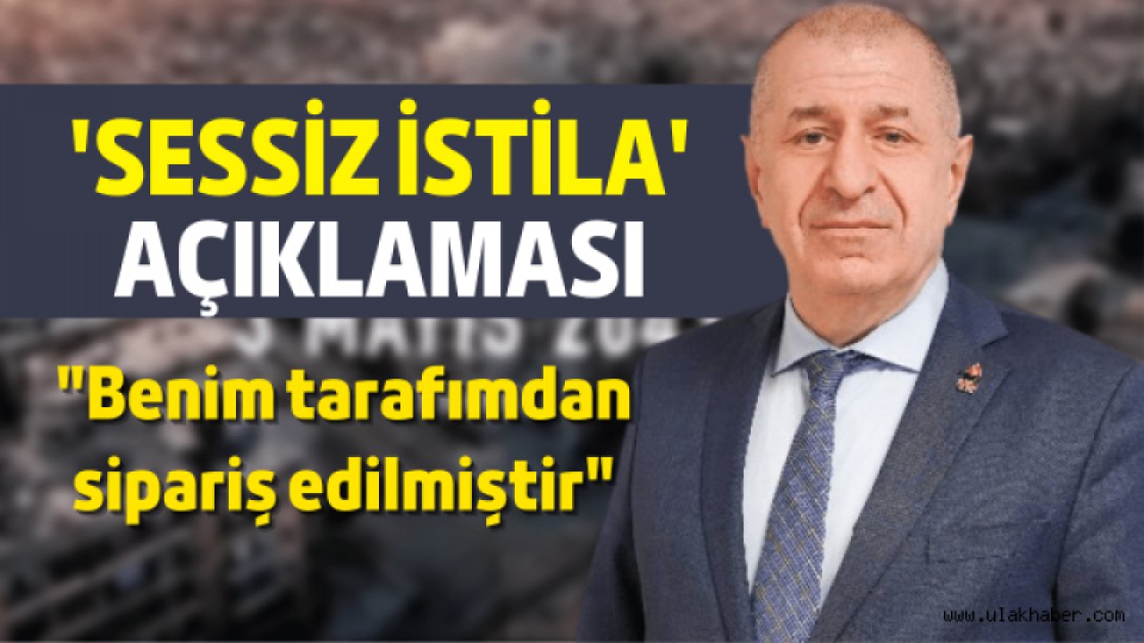 Gaziantep Milliyetçi Hareket Partisi Eski Milletvekili; Şimdi Zafer Partisi Genel Başkanı ÜMİT ÖZDAĞ için İçişleri Bakanlığı SUÇ duyurusunda bulunacak! Ümit Özdağ "Sessiz İstila" adlı kısa filme destek çıktı: Yapım