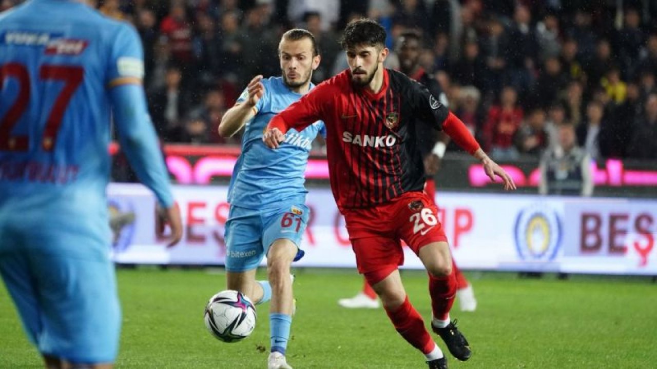 Gaziantep FK ligde kalmayı garantiledi 1-1