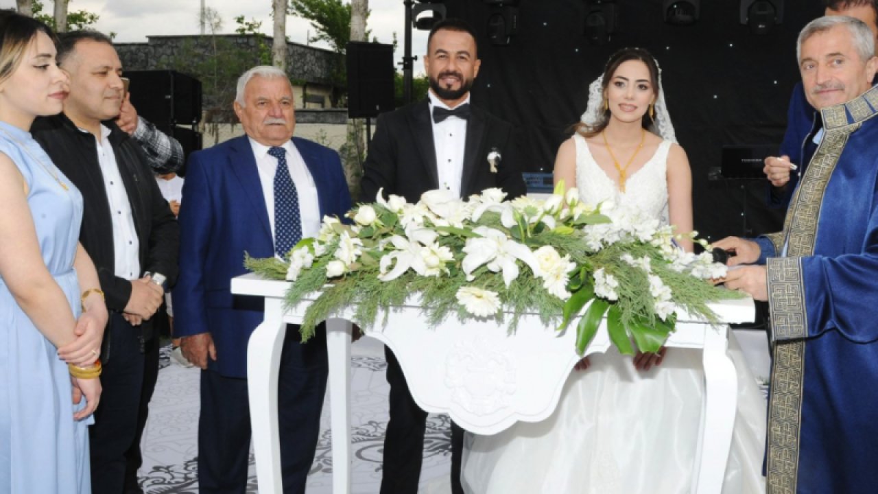 Kenan ve Seher Kahraman çiftinin muhteşem nikah töreni