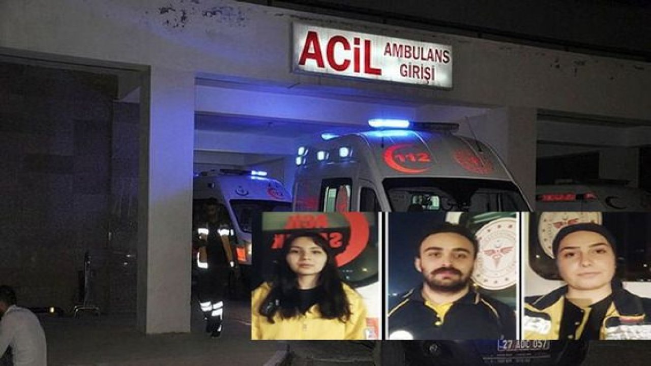 Gaziantep'te hastayı evraksız nakletmeyen ambulans şoförü ile paramediklere saldırı