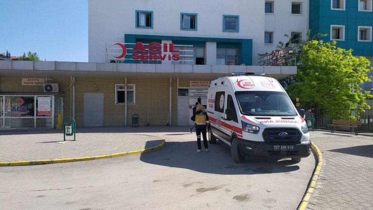 Gaziantep'te hasta yakınları ambulansı kaçırmak istedi