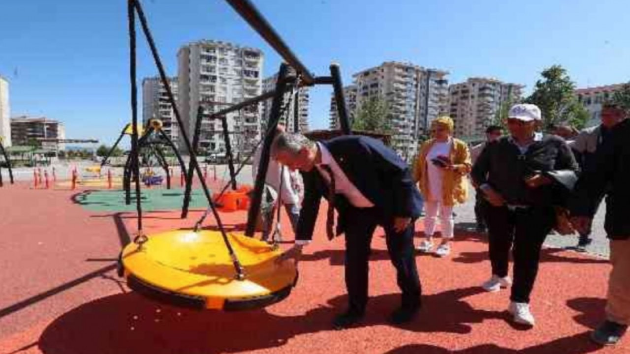 Akkent Mahallesi'ne yeni park