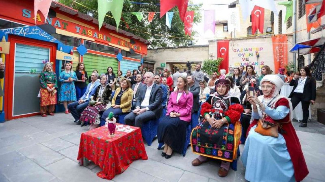 Şahin’den 4 yıldır Gaziantep’te sergilenen bez bebekler için müze müjdesi