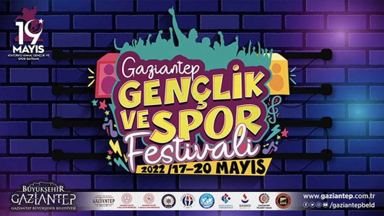 Gaziantep gençlik festivali başlıyor