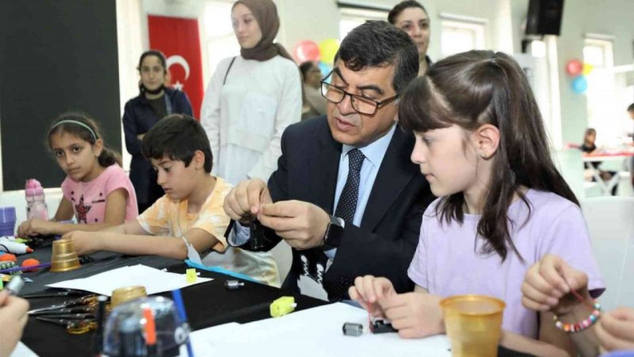 Şehitkamil'de minikler elektronik programlama için yarıştı