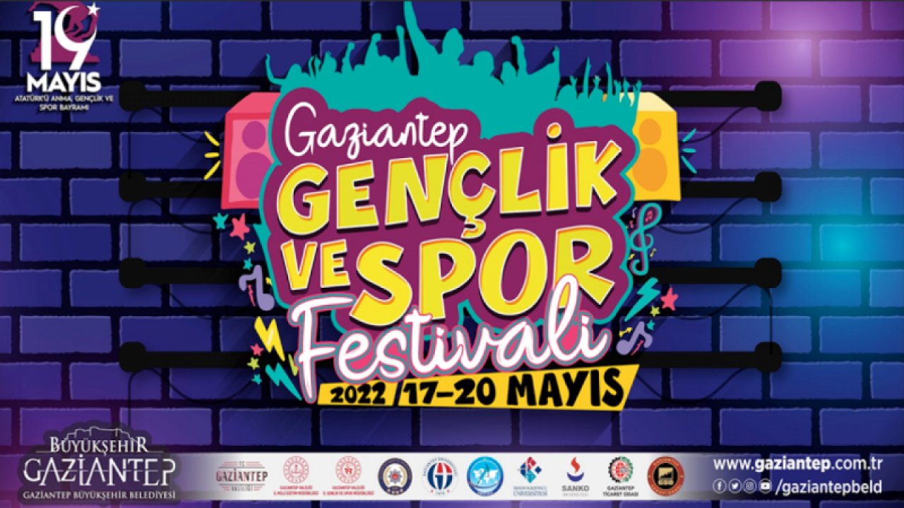 Gaziantep Gençlik ve Spor Festivali'nde Muhteşem Kapanış! Bugün Kimler Sahne Alıyor?