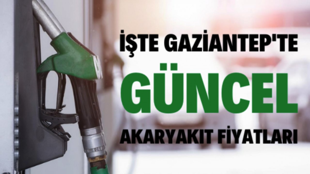 Benzine indirim geldi mi?  Gaziantep'te güncel akaryakıt fiyatları ne kadar? Benzin ve motorin fiyatları ne kadar? (21 Mayıs 2022)