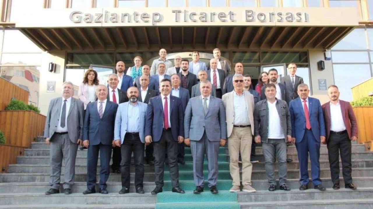 Gaziantep ve Trabzon ticaret borsalarından kardeşlik imzası