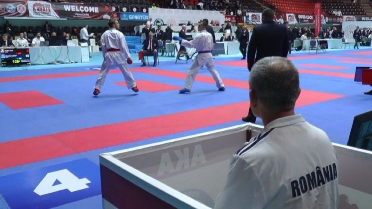 57. Avrupa Büyükler Karate Şampiyonası, Gaziantep’te devam ediyor