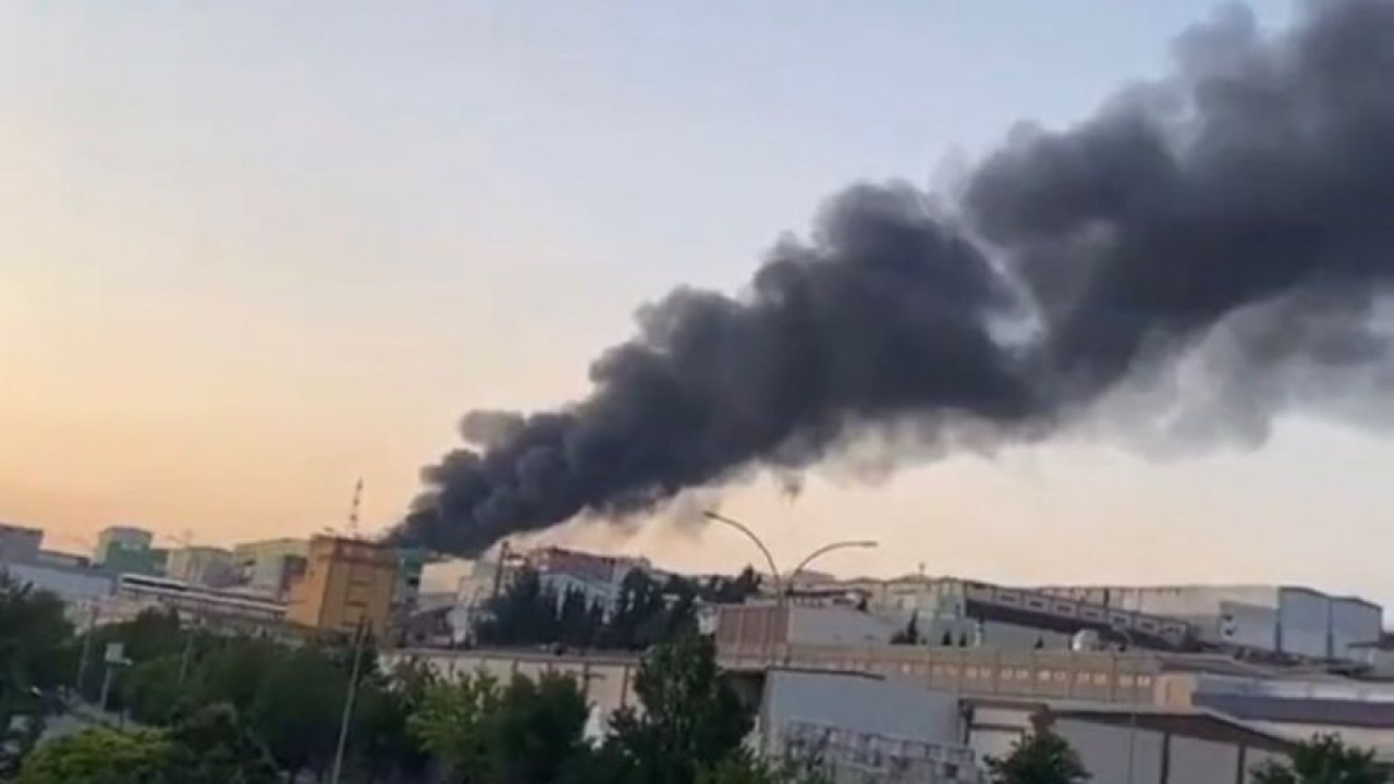 Son dakika! Gaziantep Organize Sanayi bölgesinde hangi fabrikada yangın var? Dumanlar yükseliyor!