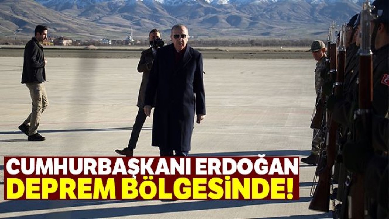 Cumhurbaşkanı Erdoğan Elazığ'da