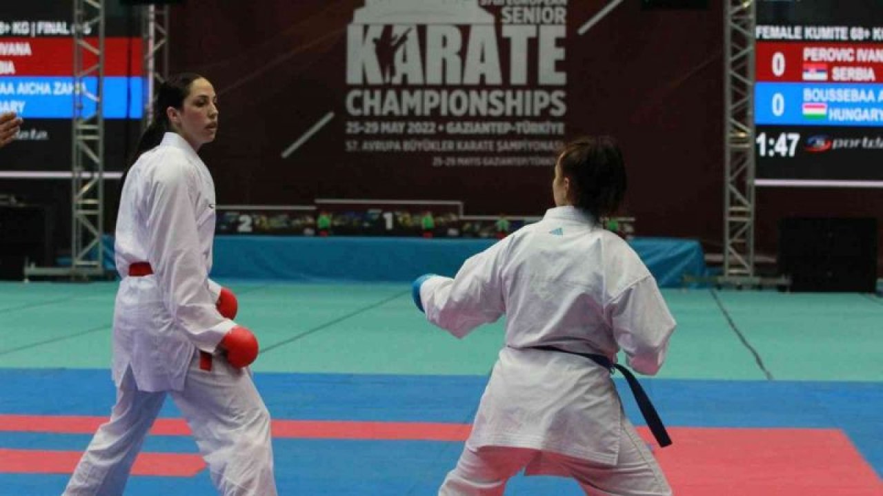 57. Avrupa Büyükler Karate Şampiyonası, Gaziantep’te final müsabakalarıyla devam ediyor.